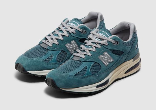 The New Balance 991v2 “Tapestry Blue” Is Low-Key Done Right