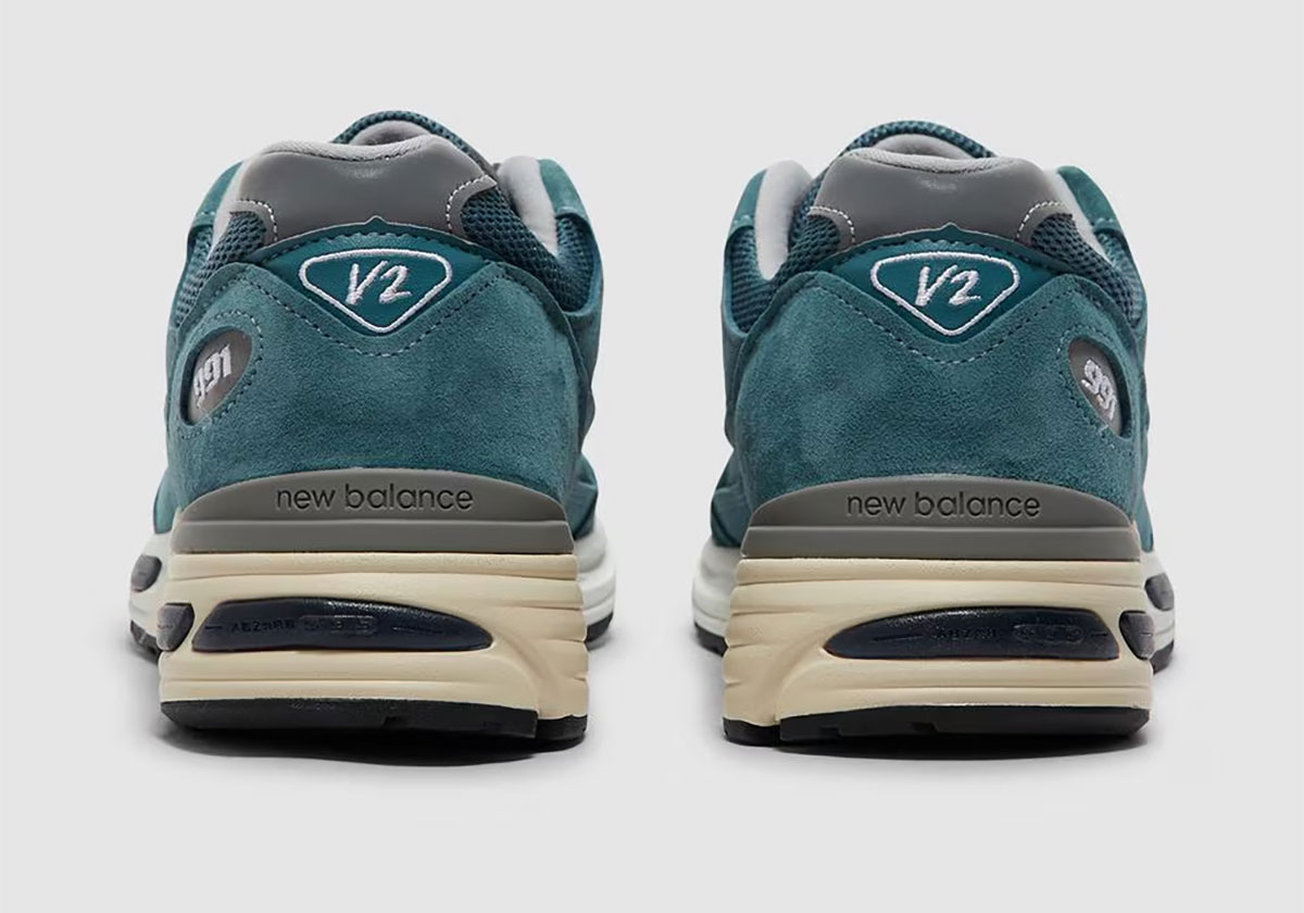 New Balance 991v2 Tapestry Blue U991bu2 Release Date 4