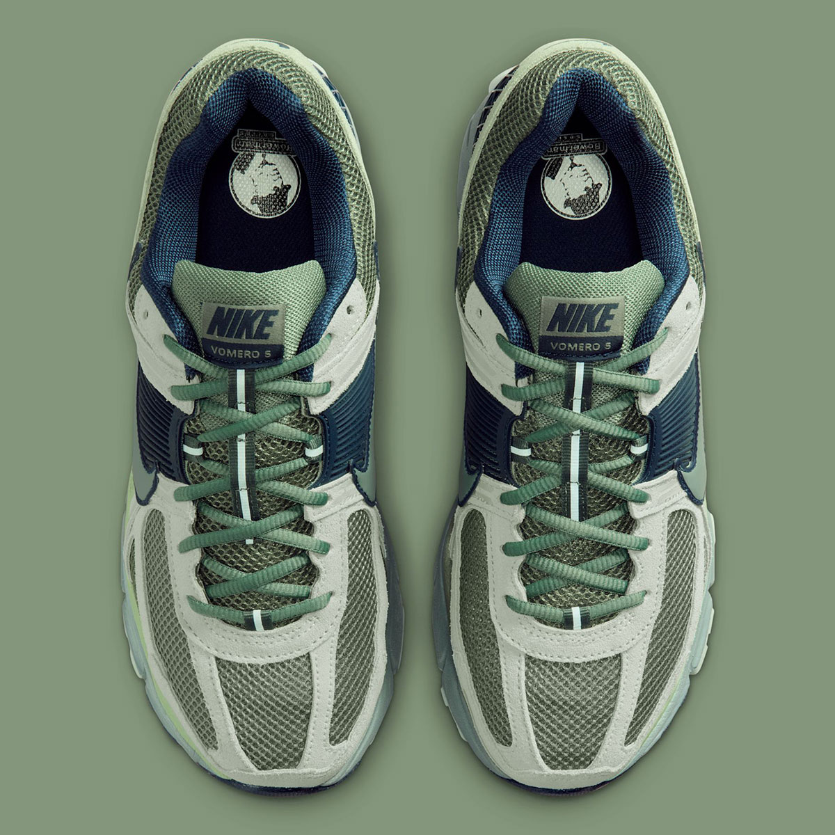 Nike Zoom Vomero 5 Seafoam Clay Green Armory Navy Hf1553 005 4