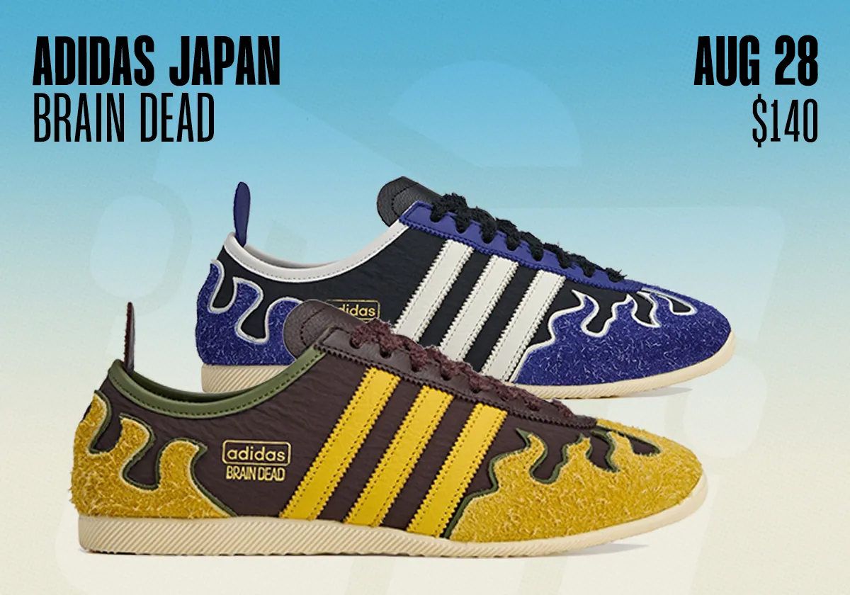 Sneaker Releases August 24 August 30 2025 Adidas Brain Dead