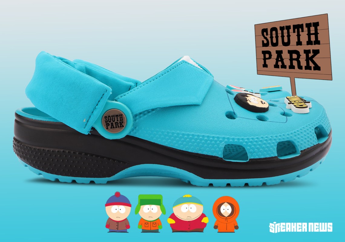 Crocs South Park Randy Marsh Clog 211502-90H Teal Mens 8 Womens 10 New NIB South Park x Crocs Classic Clogs  main image 4