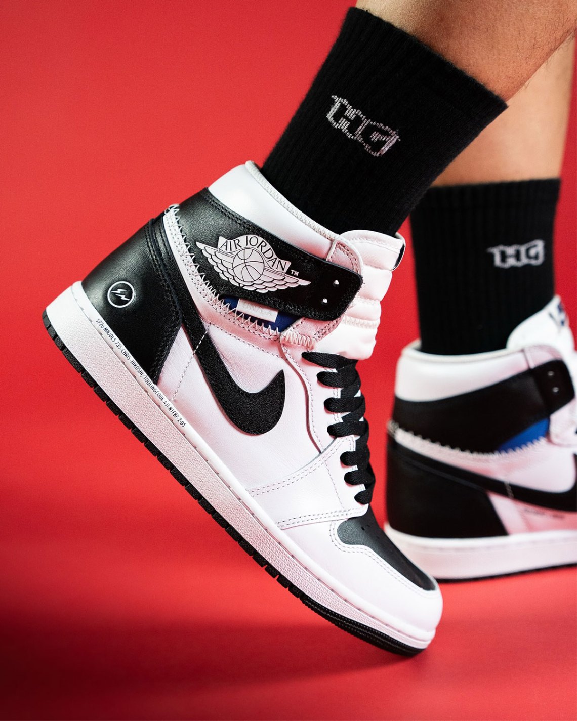 Union Fragment Air Jordan 1 White Black II7282-100 | SneakerNews.com