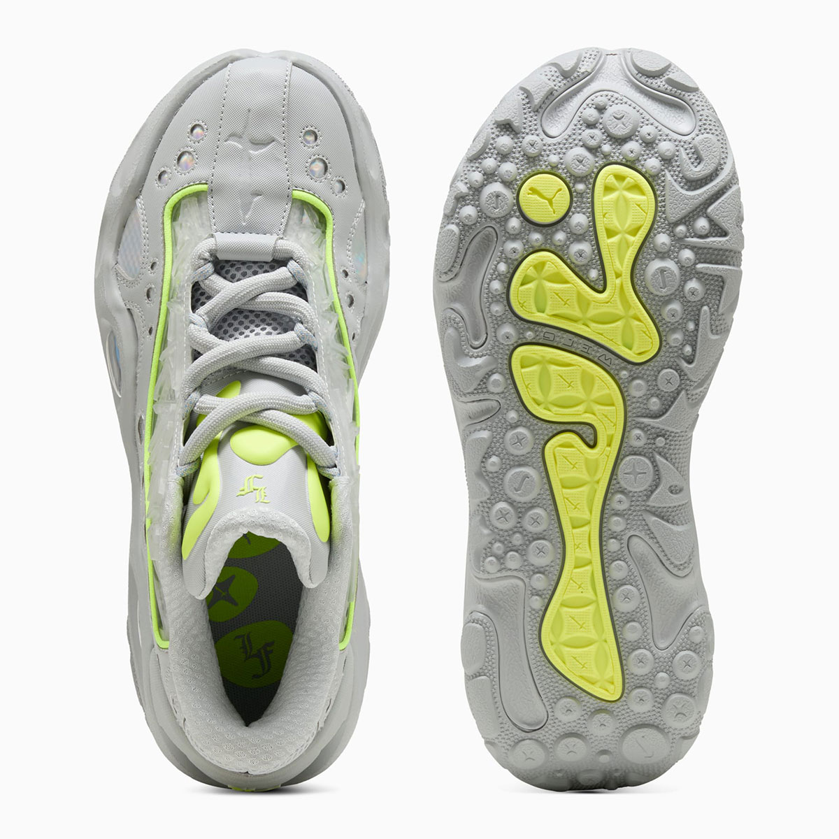 Lamelo Ball Puma Lafrance Rnr Grey Neon 312271 01 5