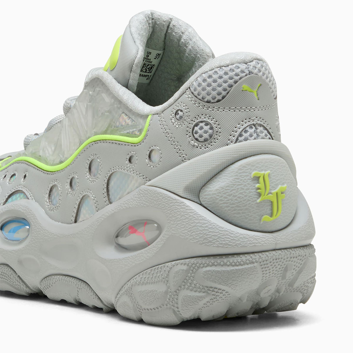 Lamelo Ball Puma Lafrance Rnr Grey Neon 312271 01 6