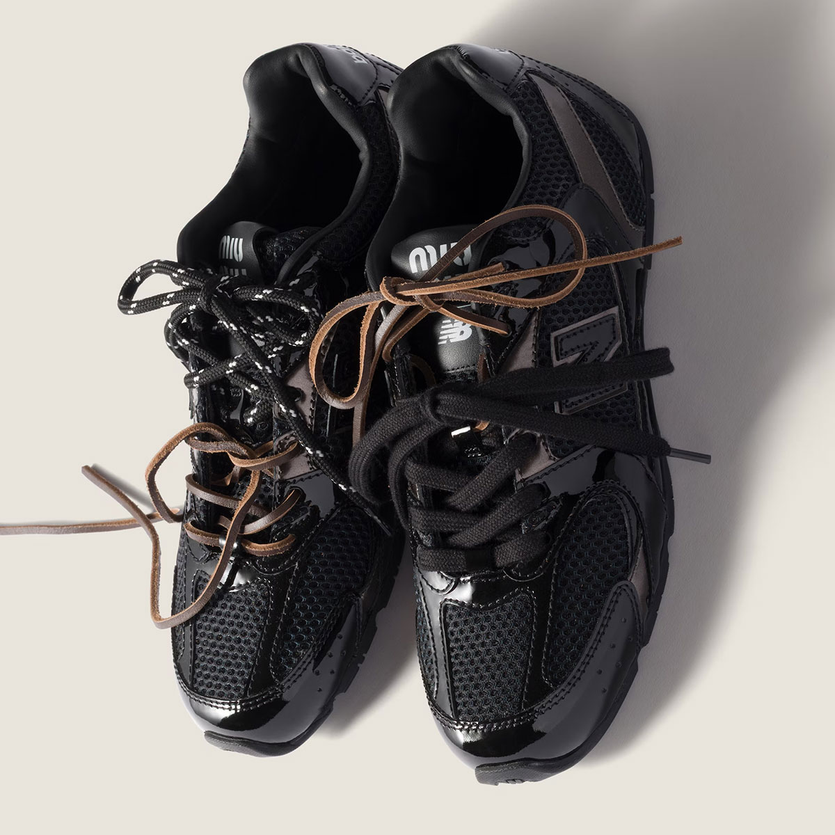 Miu Miu New Balance 530 Black Brown 4