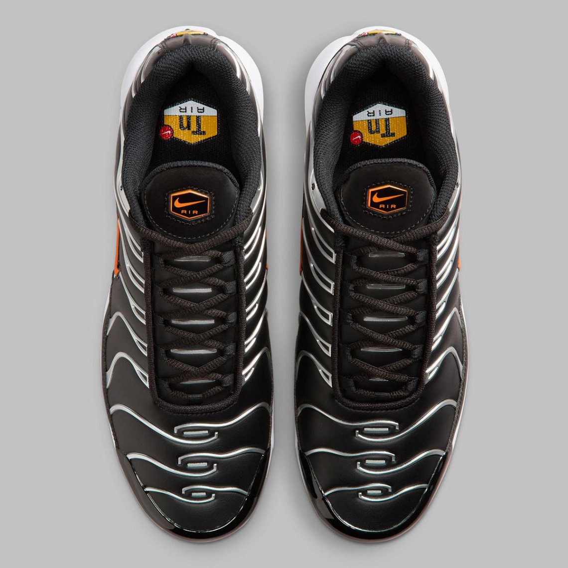 Nike Air Max Plus G Golf Black Metallic Silver Total Orange Size 13 FZ4150-002 Nike Air Max Plus G Golf Shoes Black/Metallic Silver/Total  main image 4