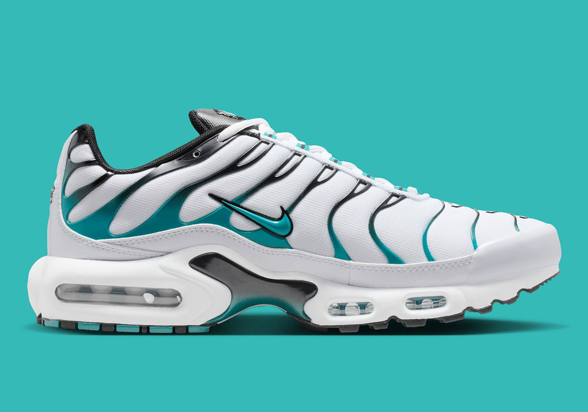 Nike Air Max Plus White Reflective Silver Turbo Green 604133 136 3
