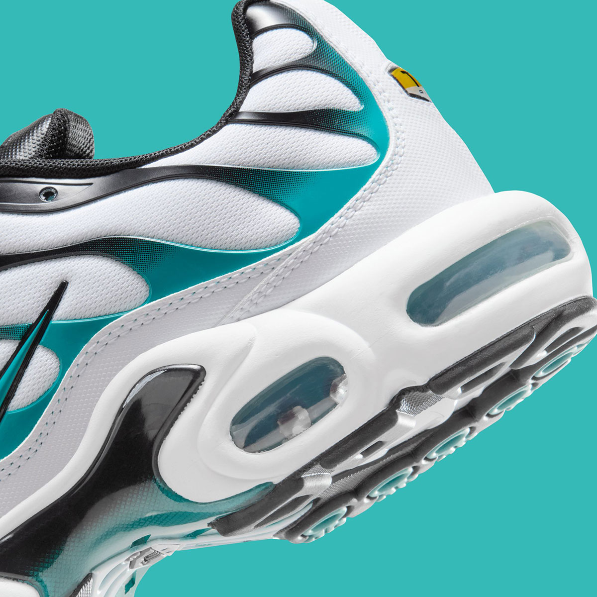 Nike Air Max Plus White Reflective Silver Turbo Green 604133 136 5