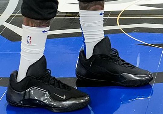 Anthony Davis Reveals Nike LeBron 23 “Triple Black”