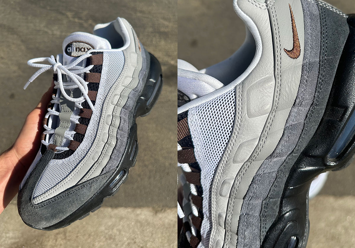 New Shots Of The Nike SB Air Max 95 "Cacao Wow"