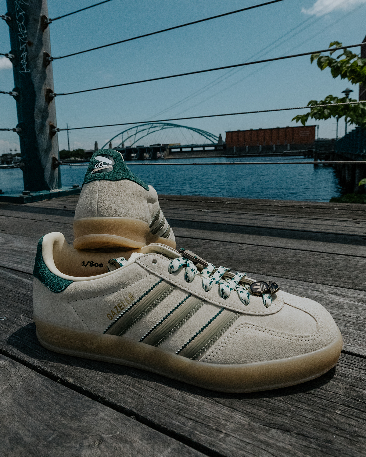 Sneaker Junkies Adidas Gazelle Indoor Clam Chowder Release Date 9