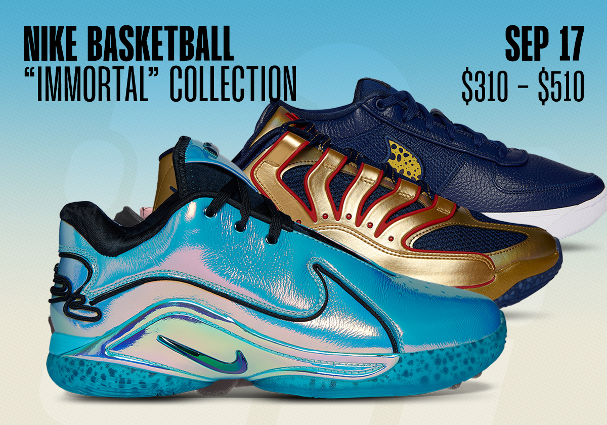 Sneaker Releases September 14 September 20 Nike Basketball Immortal 4f2f39