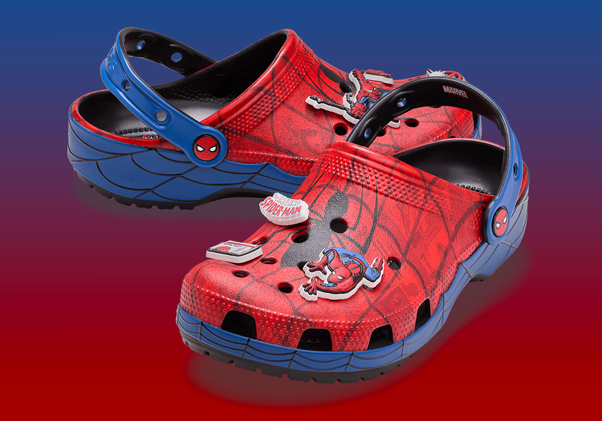 Spider Man Crocs Classic Clog 211408 90h 6