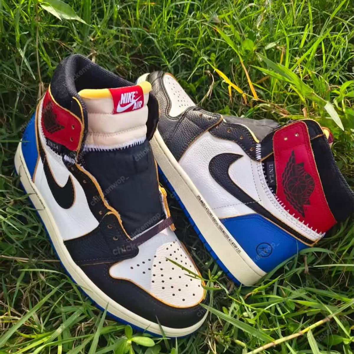 Union Fragment Air Jordan 1 Black Toe 3