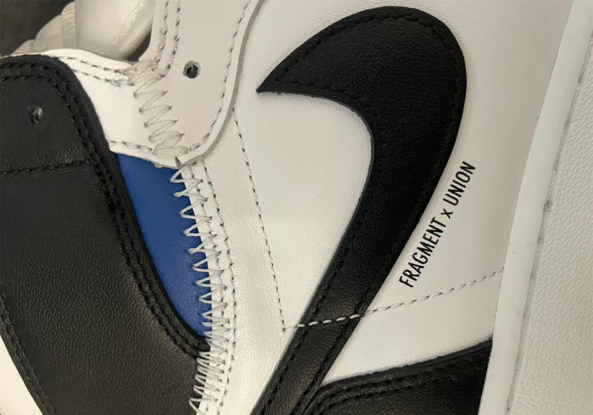 Union Fragment Jordan 1 White Black 3