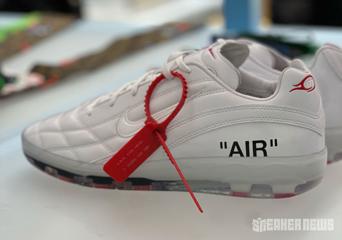 Virgil Abloh Nike Cryoshot Tiempo 1