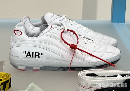 Virgil Abloh Archive Reveals Unreleased Indoor Nike Football Shoe