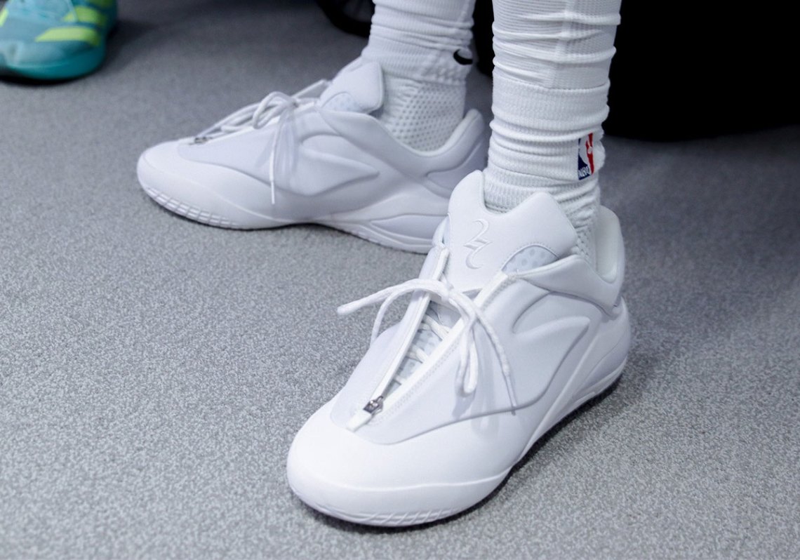 SGA Reveals An All-White Converse SHAI 001 At OKC Media Day 