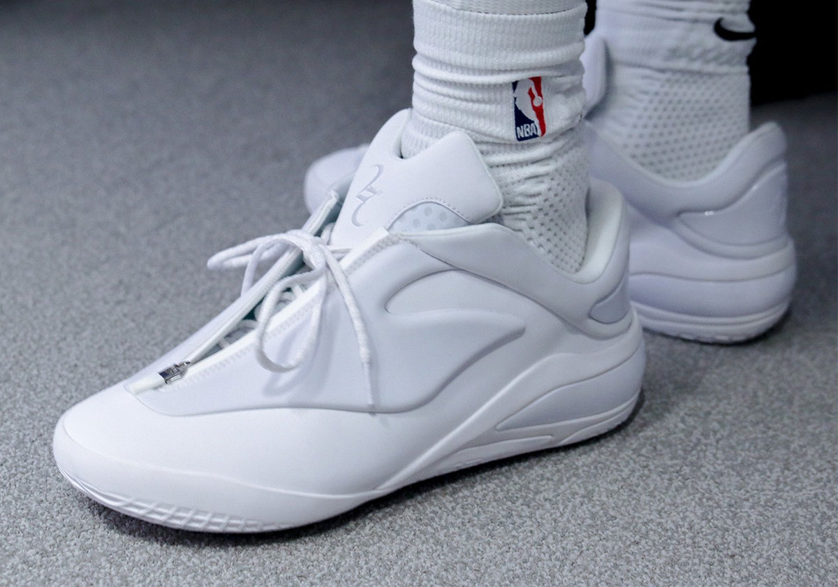 SGA Reveals An All-White Converse SHAI 001 At OKC Media Day