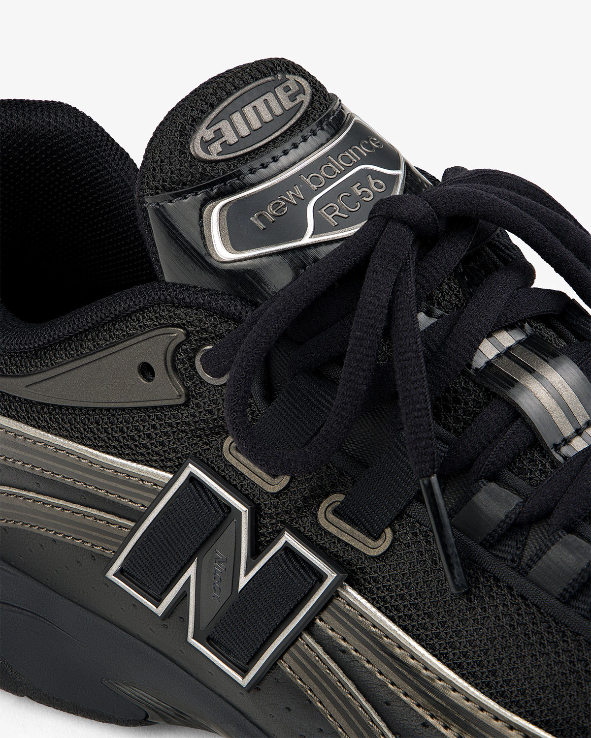 Aime Leon Dore New Balance Rc56 Black Silver 3