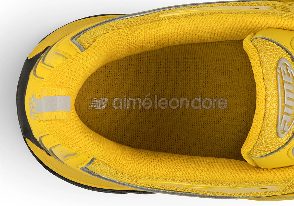 Aime Leon Dore New Balance Rc56 Black Yellow 2