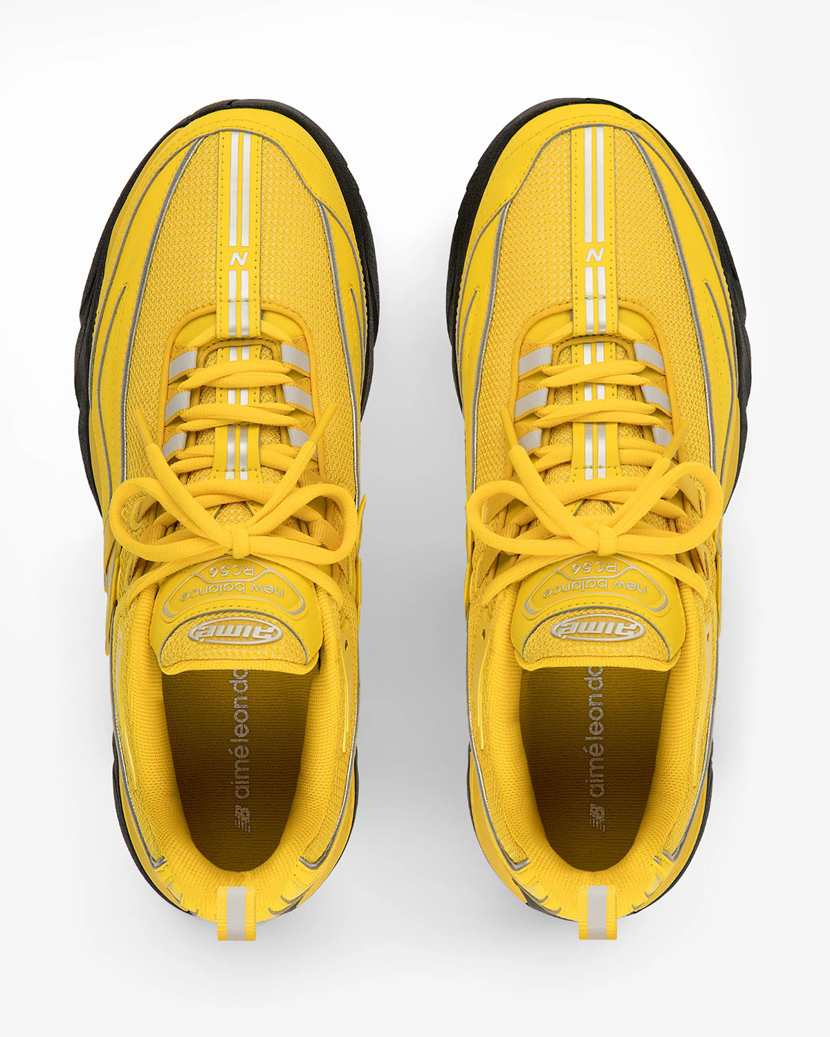 Aime Leon Dore New Balance Rc56 Black Yellow 5