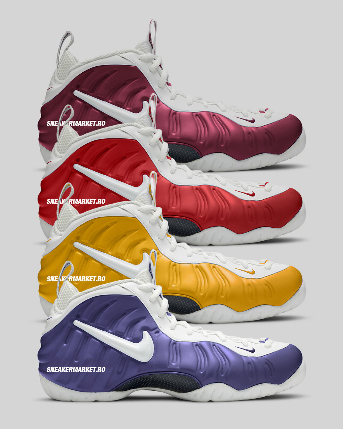 Air Foamposite Pro College Football Pack