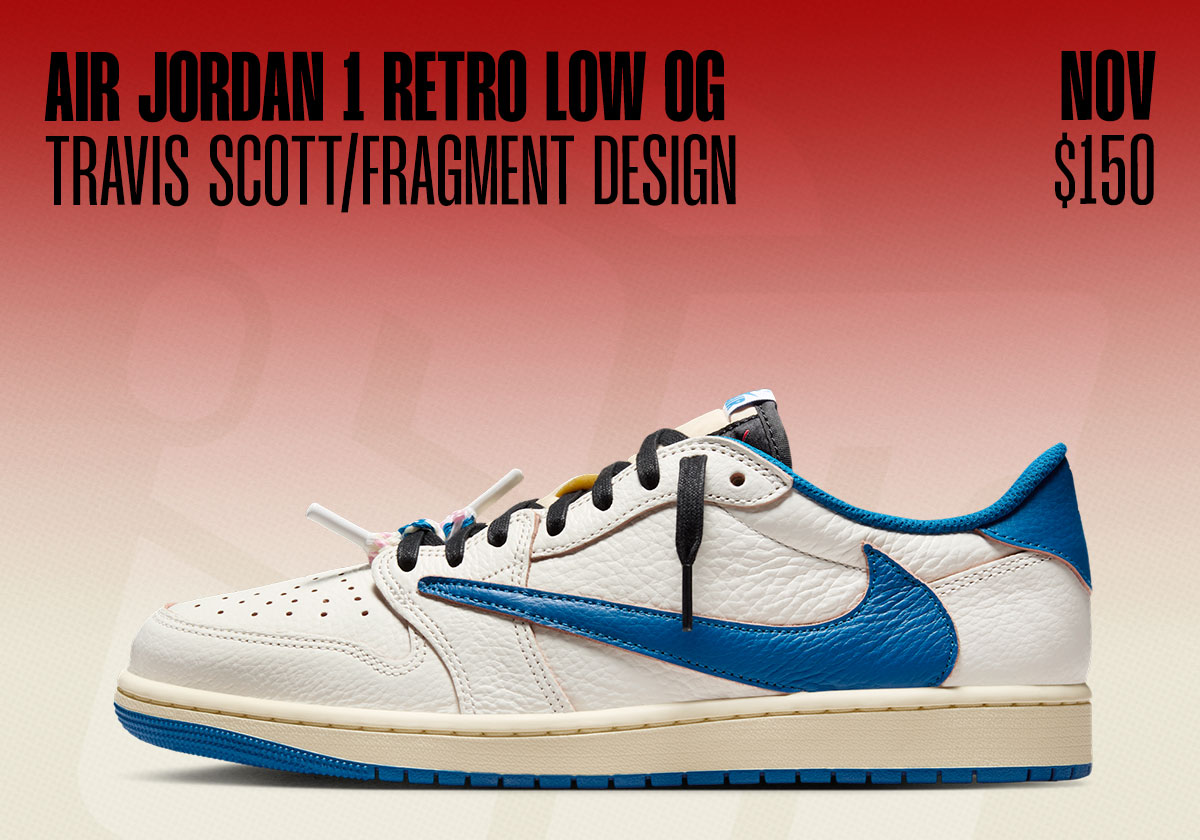 Air Jordan 1 Travis Fragment Jordan Release Dates November 2025