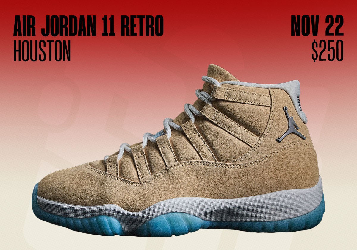 Air Jordan 11 Houston Jordan Release Dates November 2025