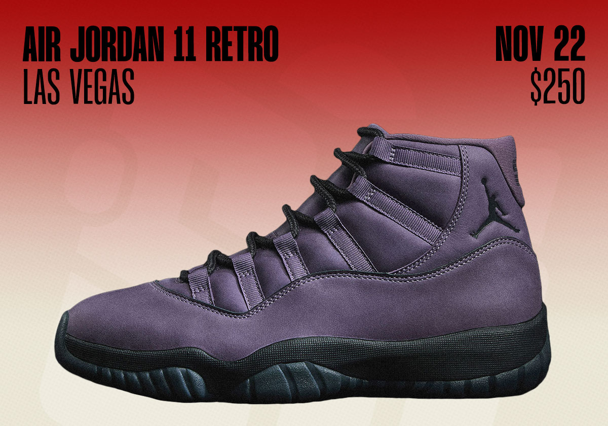 Air Jordan 11 Las Vegas Jordan Release Dates November 2025