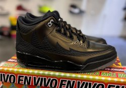 All-Black Air Jordan 3 “El Vuelo” Sample Revealed At ComplexCon 2025
