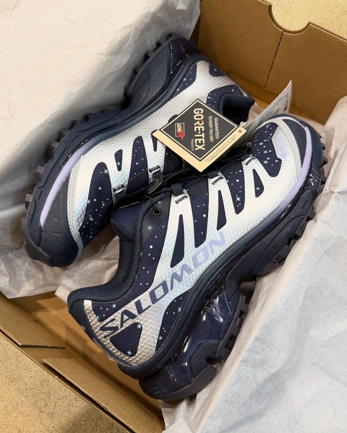 atmos Salomon XT-4 Stars Collide II SneakerNews.com atmos Salomon XT-4GORE-TEX Stars Collide