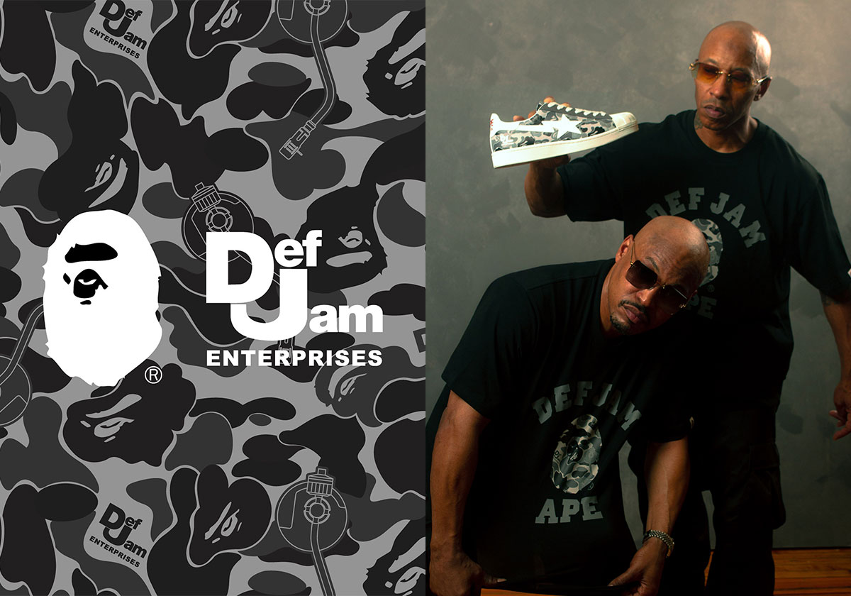 Def Jam And A Bathing Ape Lock In On Another Collaboration
