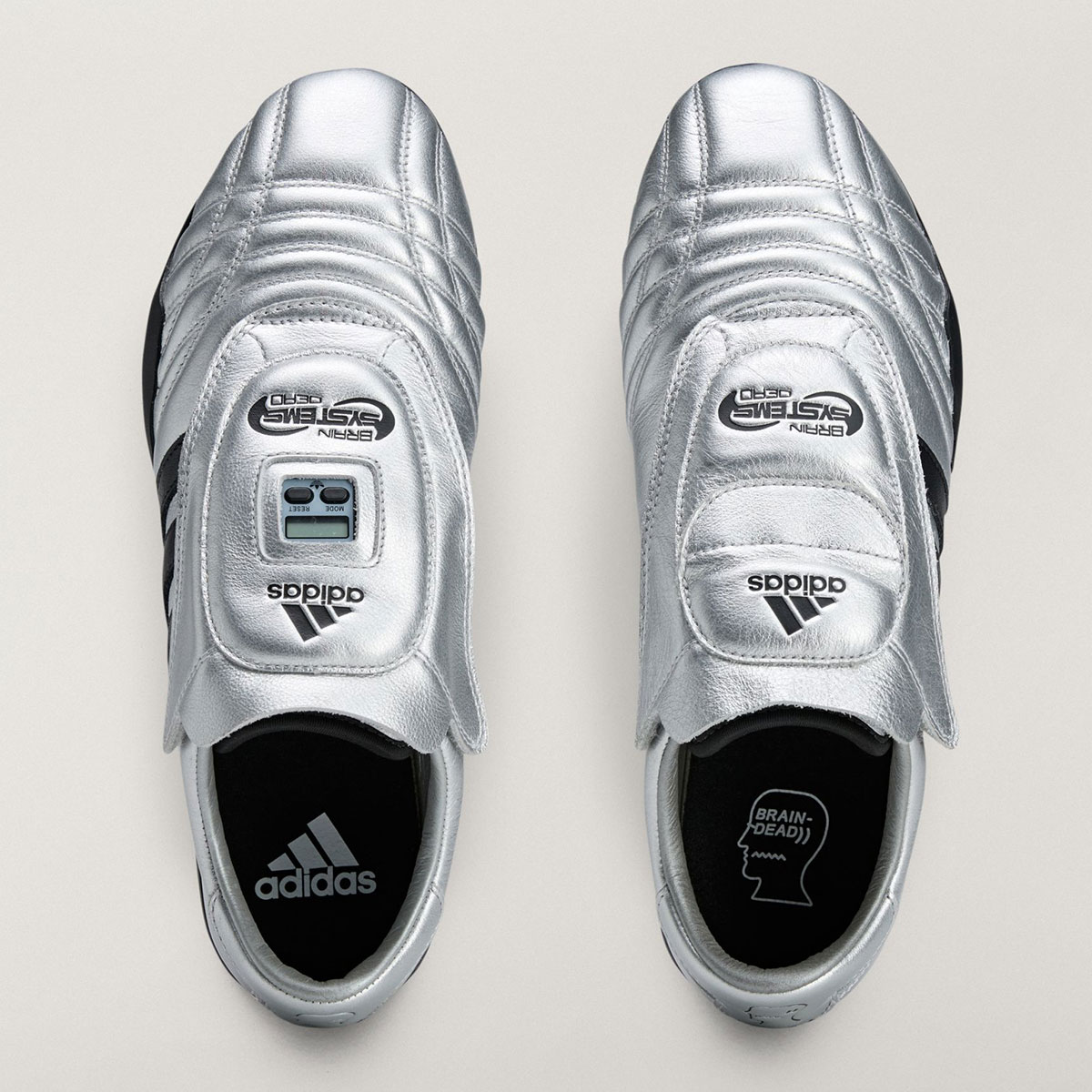 Brain Dead Adidas Taekwondo Silver Black Jq9215 2