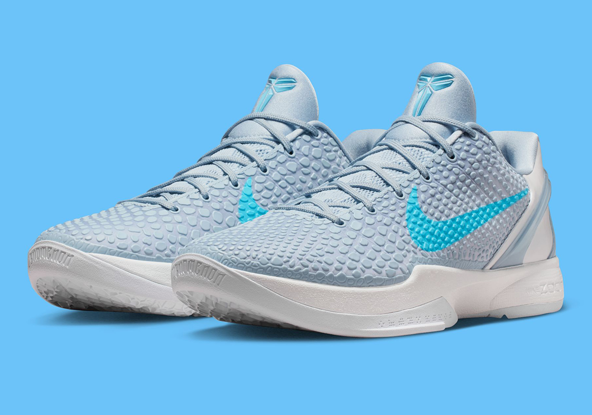 Official Images Of Caitlin Clark’s Nike Kobe 6 Protro “Light Armory Blue”