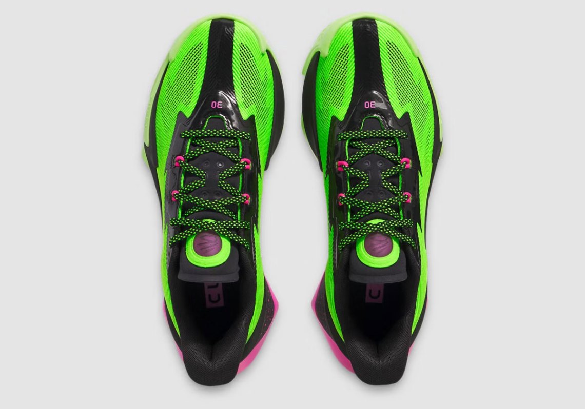 Under Armour Curry Series 7 Aurora 3027983-390 Size 8.5 …S4 Under Armour Channels Aurora Borealis for Latest Curry  main image 3