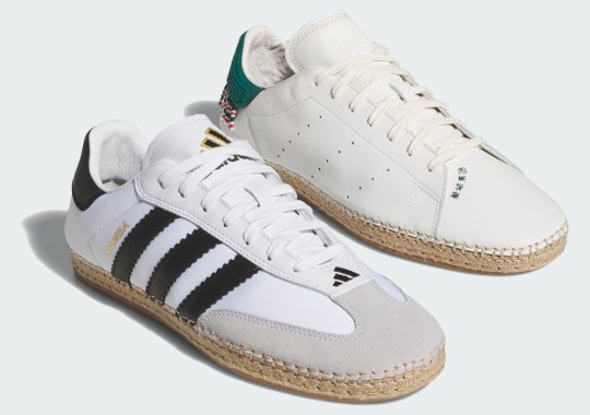 Edison Chen Revisits The Espadrille With The Samba And Stan Smith