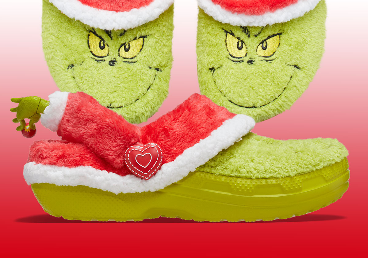 The Grinch Crocs Are Available Now