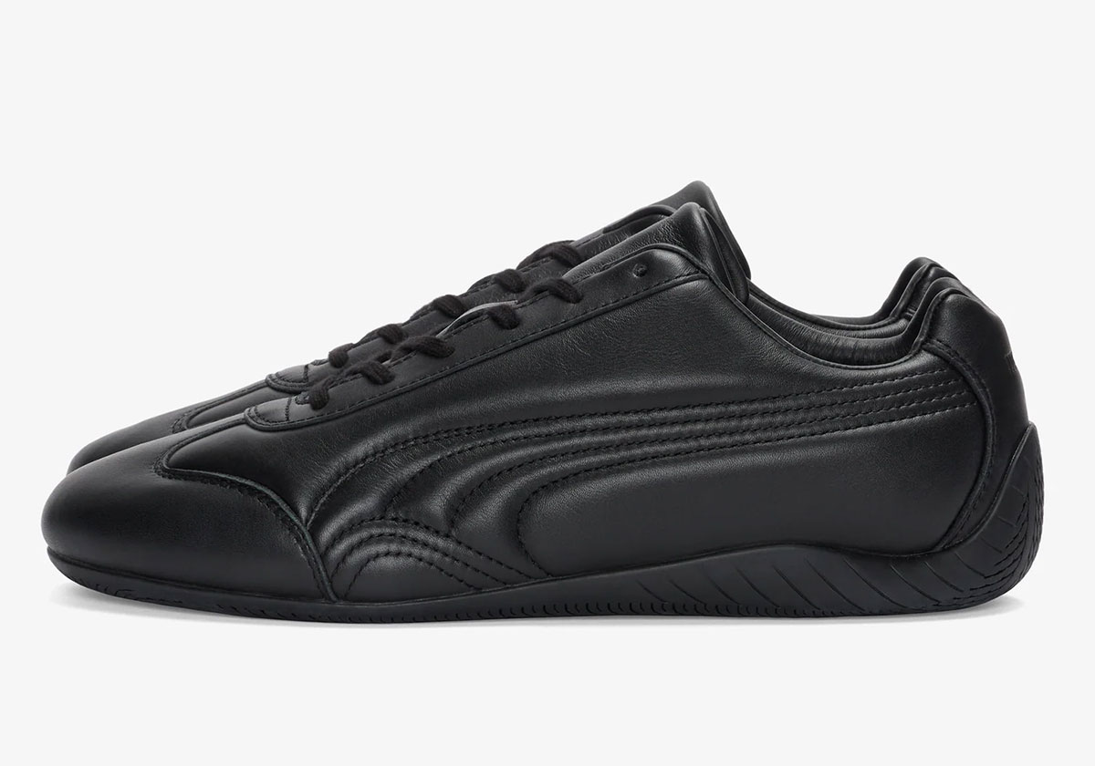 Jjjjound Puma Speedcat Black Leather 4