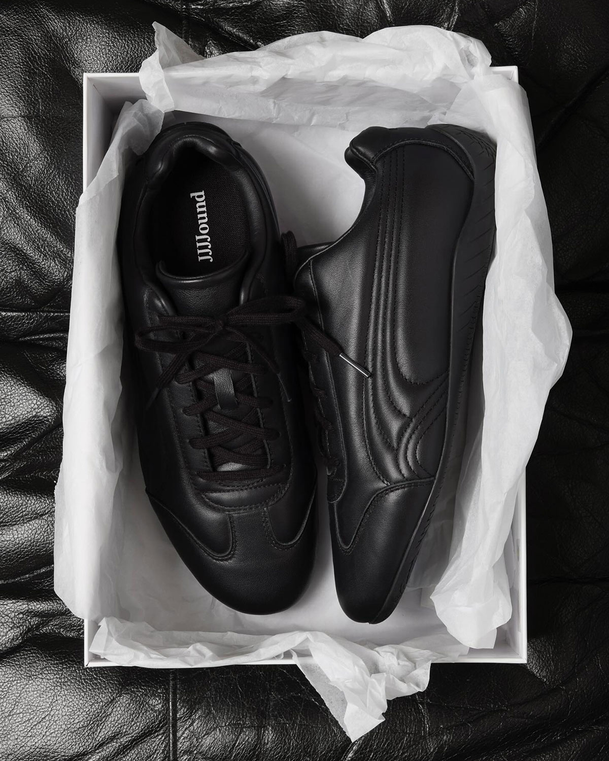 Jjjjound Puma Speedcat Black Leather 7
