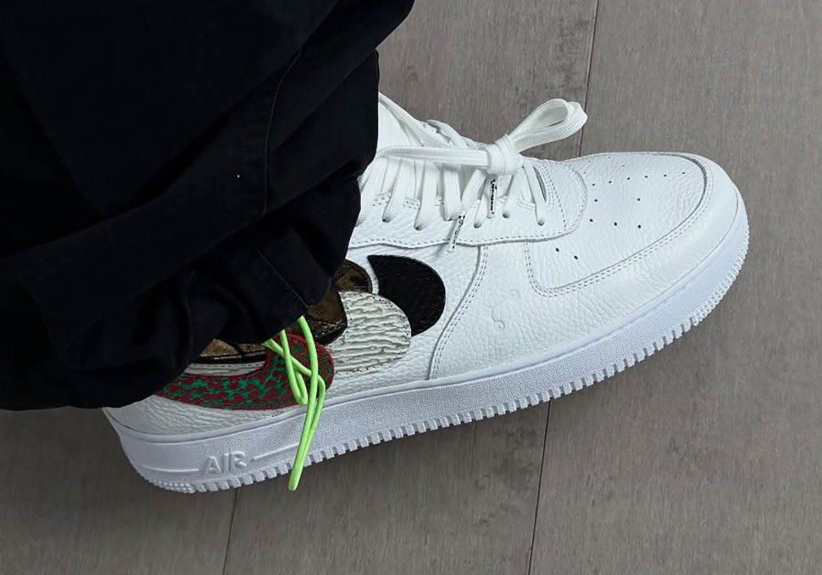 John Geiger Reveals Nike Air Force 1 "Misplaced Checks"
