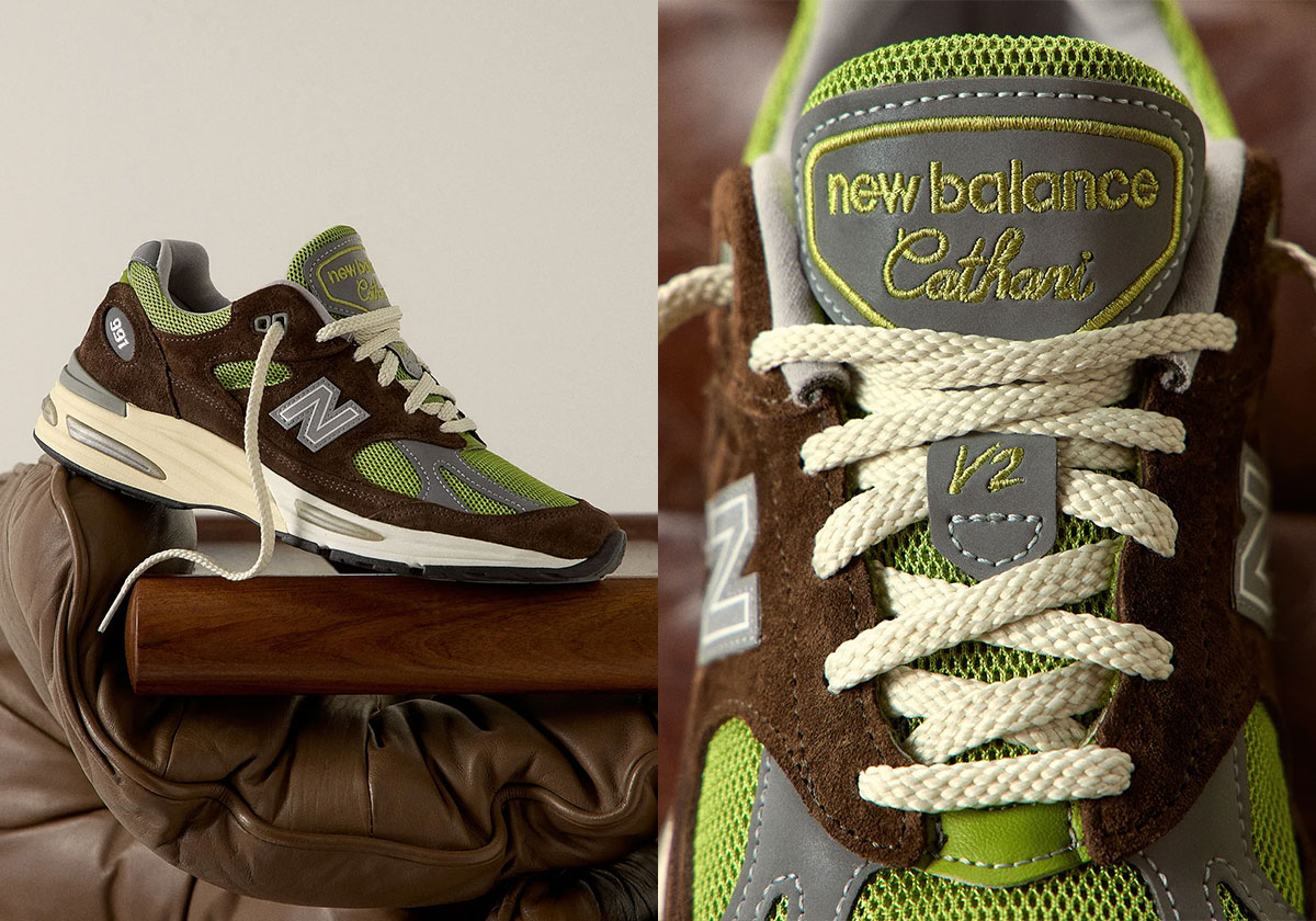 Daniëlle Cathari Flips Her Matcha-Inspired New Balance 991v2