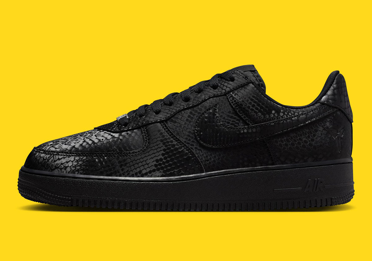 Kobe Bryant Nike Air Force 1 Low Black Ib0018 003 Release Date 1
