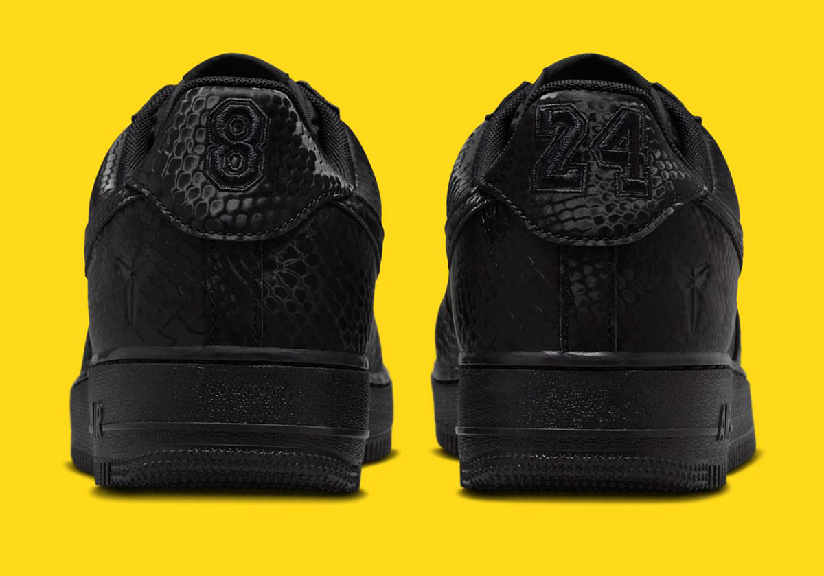 Kobe Bryant Nike Air Force 1 Low Black Ib0018 003 Release Date 6