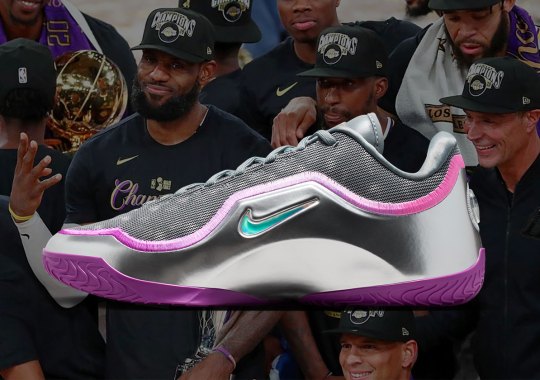 Official Images Of The Nike LeBron 23 “Bubble Boy” Inspired By 2020 Championship