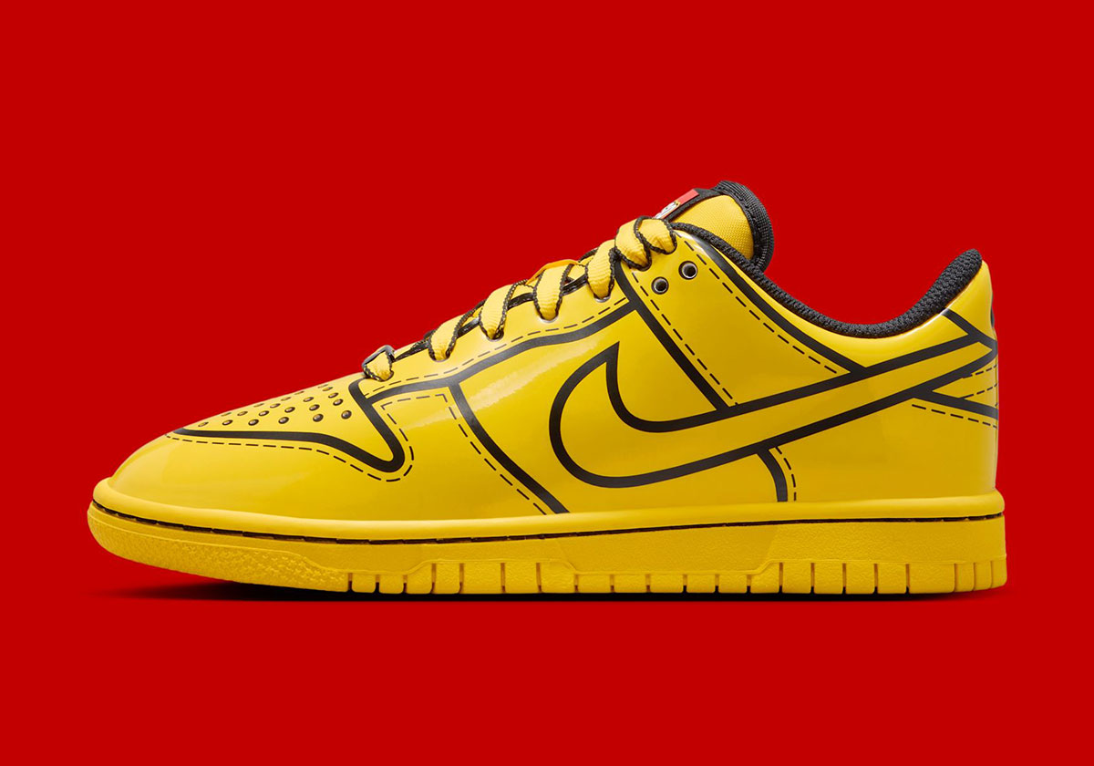 Конструктор Lego Nike Dunk Low Tour Желтый If2117 700 1