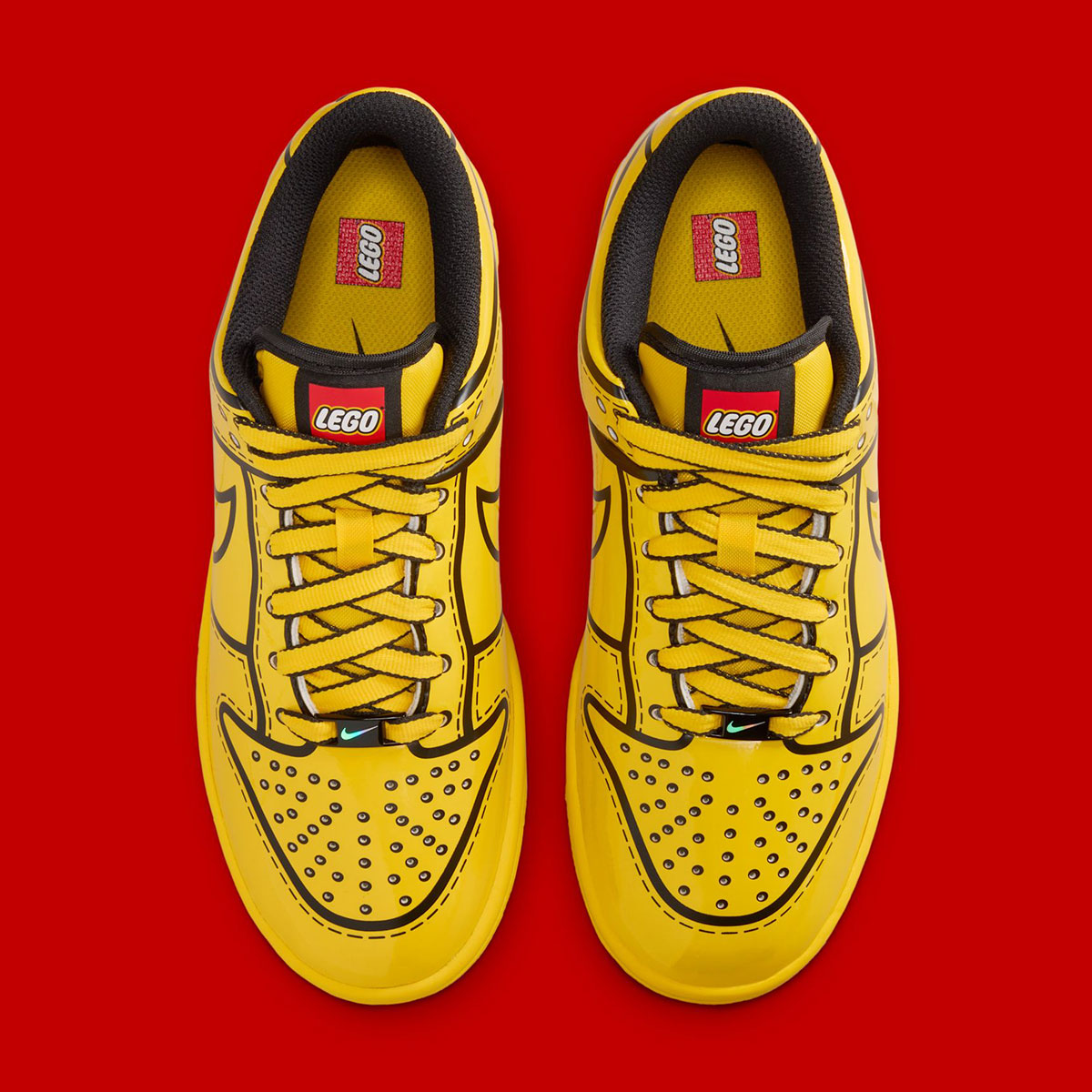 Конструктор Lego Nike Dunk Low Tour Желтый If2117 700 4