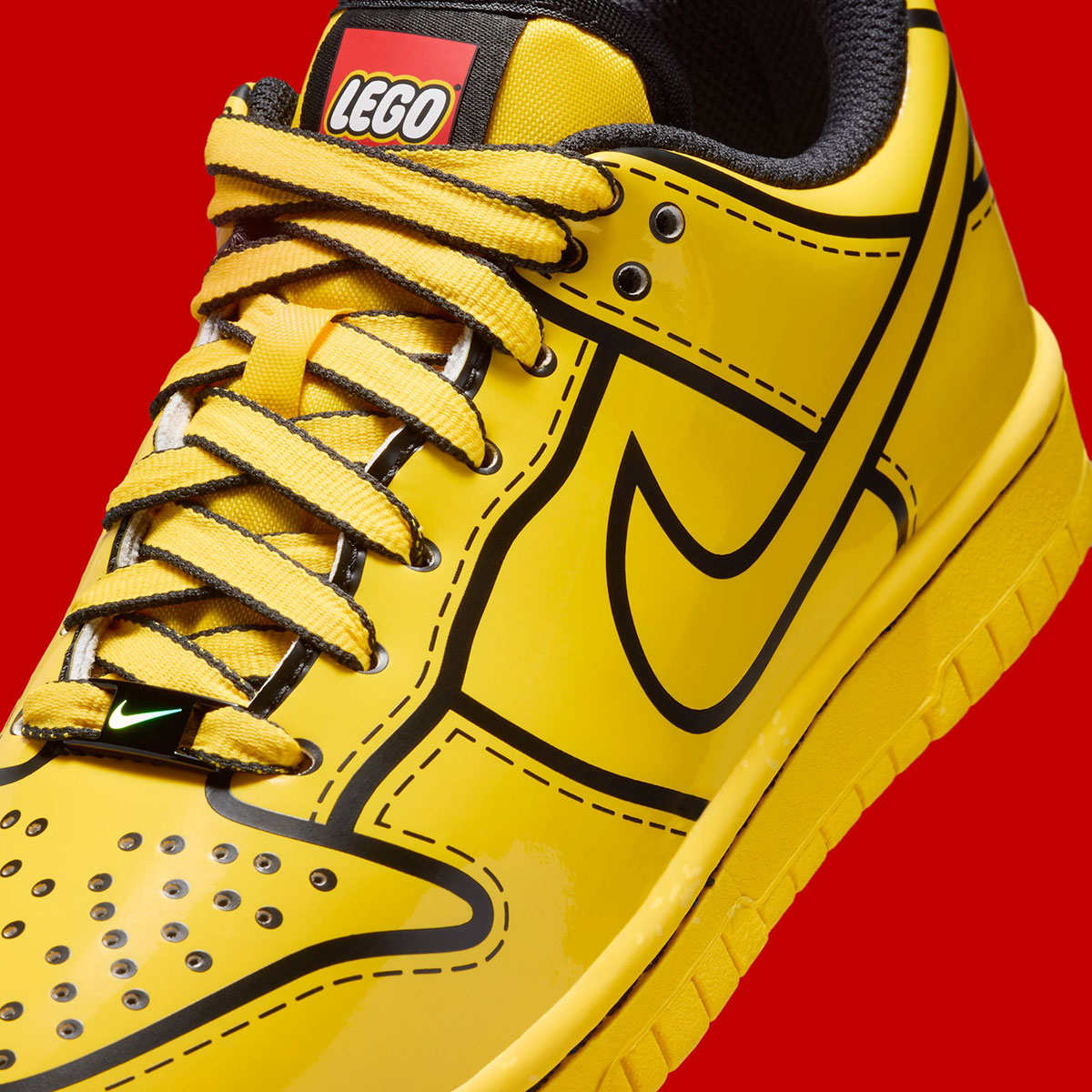 Конструктор Lego Nike Dunk Low Tour Желтый If2117 700 7