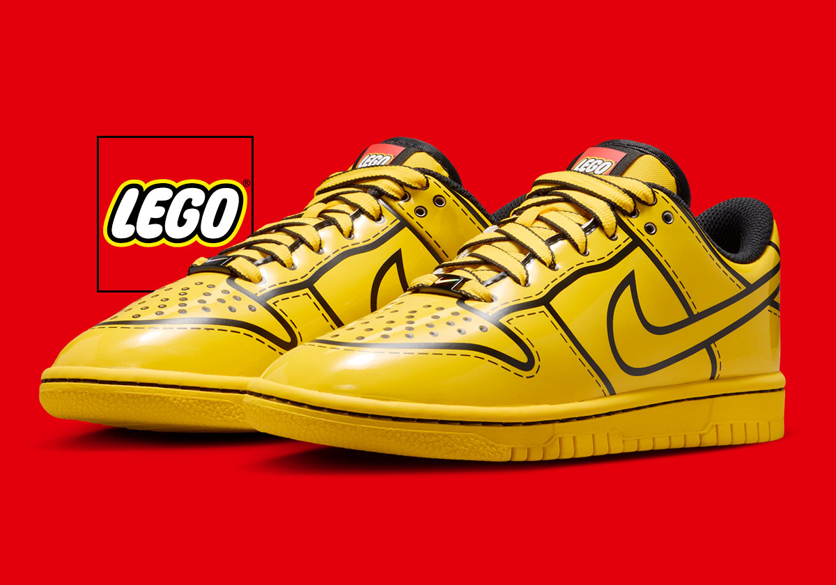 LEGO And Nike Issue Another Dunk Low In “Tour Yellow"