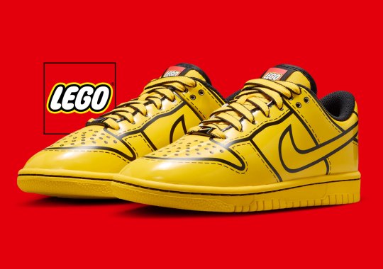LEGO And Nike Issue Another Dunk Low In “Tour Yellow"